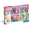 Παζλ Clementoni "Gabby's Dollhouse" 4in1