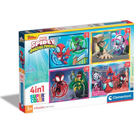 Παζλ Clementoni "Spiderman" 4in1