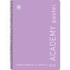Τετράδιο σπιράλ Typotrust Academy Pastel A4 2 θεμάτων (διάφορα χρώματα)