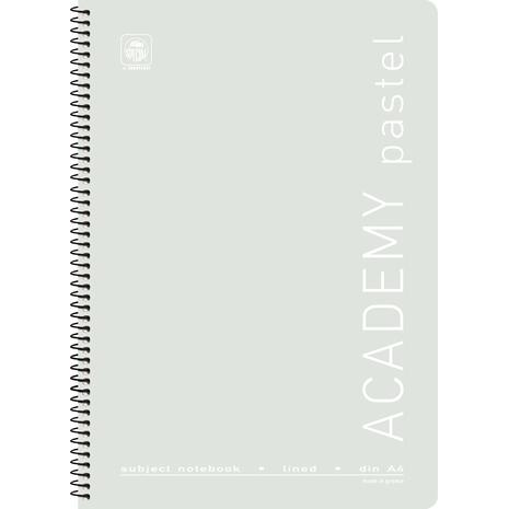 Τετράδιο σπιράλ Typotrust Academy Pastel A4 2 θεμάτων (διάφορα χρώματα)