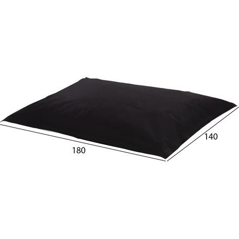 ΠΟΥΦ/ΜΑΞΙΛΑΡΑ ΘΑΛΑΣΣΗΣ ANSHU HM5808.04 ΜΑΥΡΟ ΜΕ UV PROTECTION 140x180 εκ.