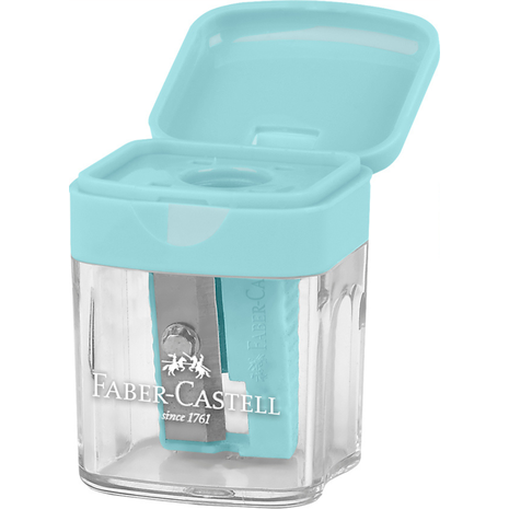 Ξύστρα Faber-Castell Mini Box (διάφορα χρώματα) (182801)
