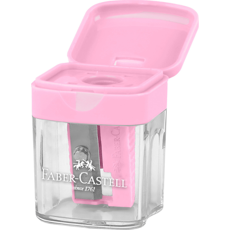 Ξύστρα Faber-Castell Mini Box (διάφορα χρώματα) (182801)