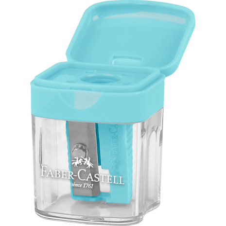 Ξύστρα Faber-Castell Mini Box (διάφορα χρώματα) (182801)