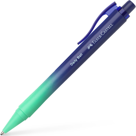 Στυλό Faber-Castell Daily Ball "Flow Edition" XB Buzzing Blue (140681)