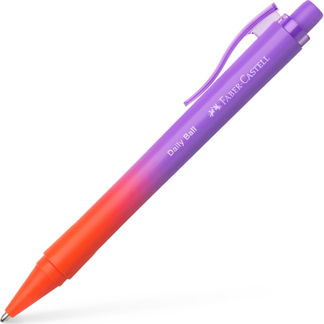 Στυλό Faber-Castell Daily Ball "Flow Edition" XB Punchy Melon (140682)