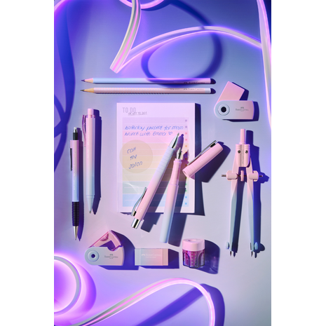 Στυλό Faber-Castell Daily Ball "Flow Edition" XB Blushing Sky (140680)