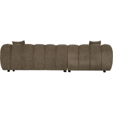ΚΑΝΑΠΕΣ ΓΩΝΙΑ (ΑΡΙΣΤΕΡΗ) LYKKE HM3326.03L ΠΡΑΣΙΝΟ ΥΦΑΣΜΑ 280x83-160(η γωνία)x80Υεκ