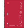 Τετράδιο σπιράλ Typotrust Academy A4 1 θέμα (διάφορα κλασικά χρώματα)