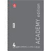 Τετράδιο σπιράλ Typotrust Academy A4 4 θεμάτων (διάφορα κλασικά χρώματα)