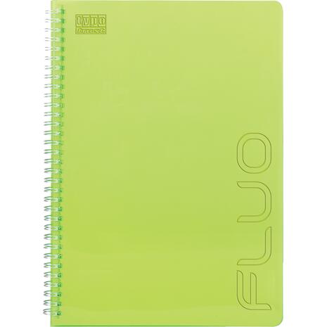 Τετράδιο σπιράλ Typotrust Fluo A4 1 Θέμα