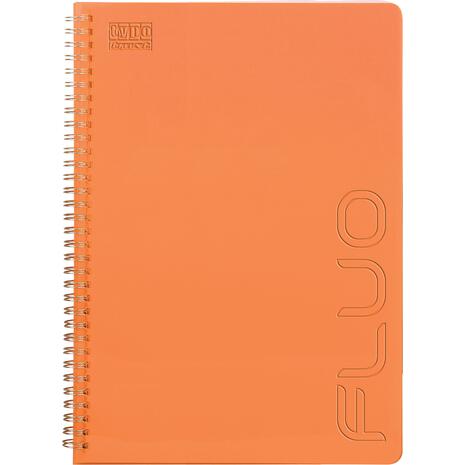 Τετράδιο σπιράλ Typotrust Fluo A4 1 Θέμα