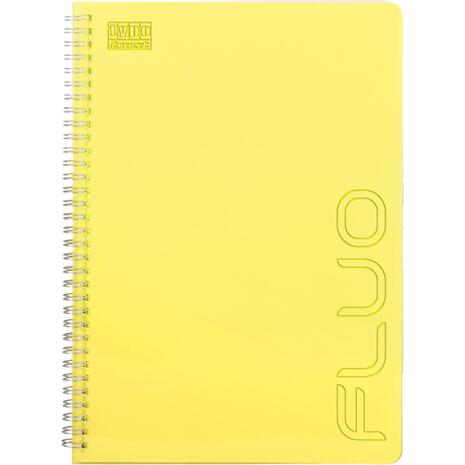 Τετράδιο σπιράλ Typotrust Fluo A4 1 Θέμα