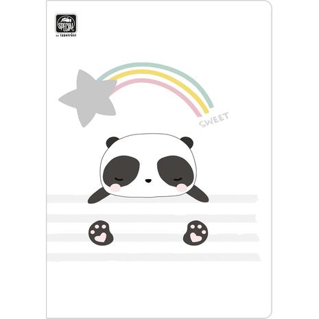 Τετράδιο καρφίτσα Typotrust Joy 17x25cm 40φύλλων διάφορα σχέδια (4174-01)