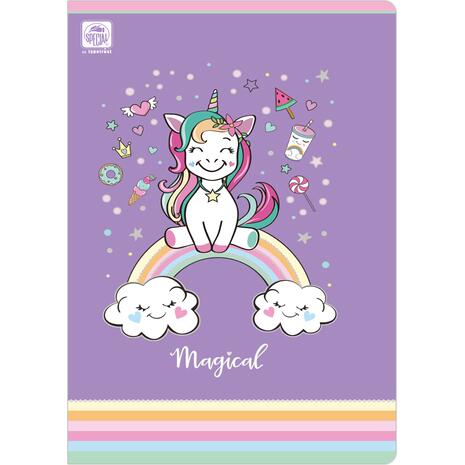 Τετράδιο καρφίτσα Typotrust Joy 17x25cm 40φύλλων διάφορα σχέδια (4174-01)