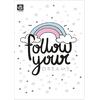 Τετράδιο καρφίτσα Typotrust Joy 17x25cm 40φύλλων διάφορα σχέδια (4174-01)
