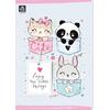 Τετράδιο καρφίτσα Typotrust Joy 17x25cm 40φύλλων διάφορα σχέδια (4174-01)