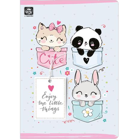 Τετράδιο καρφίτσα Typotrust Joy 17x25cm 40φύλλων διάφορα σχέδια (4174-01)