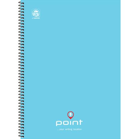 Τετράδιο σπιράλ Typotrust Point A4 3 θεμάτων διάφορα χρώματα (4543-21)