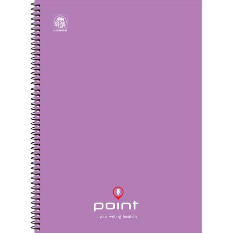 Τετράδιο σπιράλ Typotrust Point A4 3 θεμάτων διάφορα χρώματα (4543-21)