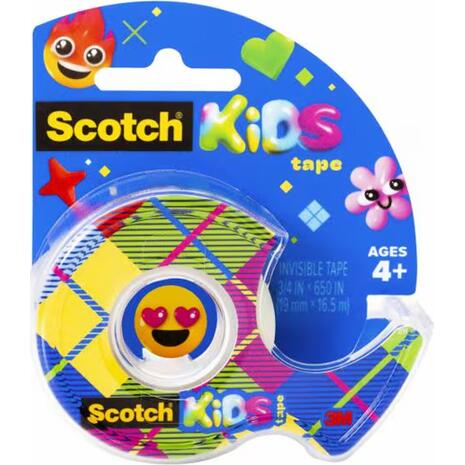 Βάση κολλητικής ταινίας σελοτέιπ 3Μ MINI SCOTCH Kids 19mmX15m