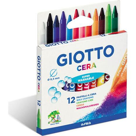 Κηρομπογιές Giotto Cera 12 τεμαχίων
