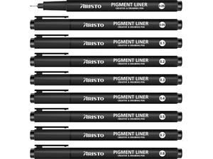 Aristo Pigment Liner Μαύρο – Μαρκαδόρος Τεχνικού & Αρχιτεκτονικού Σχεδίου 0.05–0.8mm