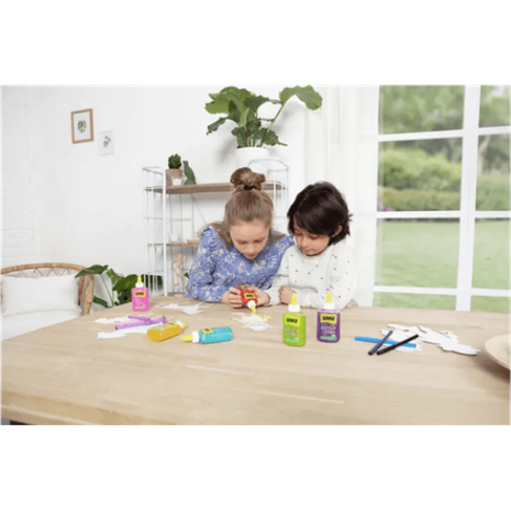Χρυσόκολλα UHU Glitter Glue μπουκαλάκι 88ml /90γρ Πράσινο