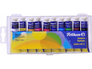 Σετ τέμπερες Pelikan 10 χρωμάτων των 12ml 719130