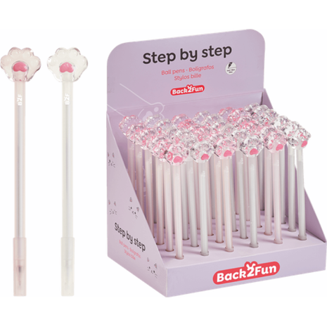 Στυλό διαρκείας Back2Fun Ballpen Paw 0.7mm μπλε
