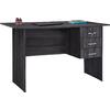 ΓΡΑΦΕΙΟ ΜΕ 3 ΣΥΡΤΑΡΙΑ HAYDEN HM2268.01 ΜΕΛΑΜΙΝΗ ΣΕ ΑΝΘΡΑΚΙ ΧΡΩΜΑ 120x60x75Υεκ