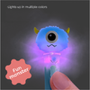Στυλό διαρκείας BACK2FUN Shine Monster με καπάκι led 1.00mm