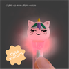 Στυλό διαρκείας BACK2FUN Shine Unicorn με καπάκι led 1.00mm (διάφορα σχέδια)