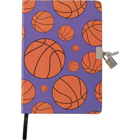 Σημειωματάριο με κλειδί i-TOTAL XL1821H A5 Basket
