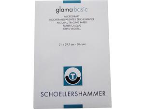 Μπλοκ ριζόχαρτο Α4 Schoeller glama basic 60g/m2 50 φύλλων