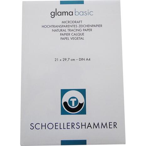 Μπλοκ ριζόχαρτο Α4 Schoeller glama basic 60g/m2 50 φύλλων