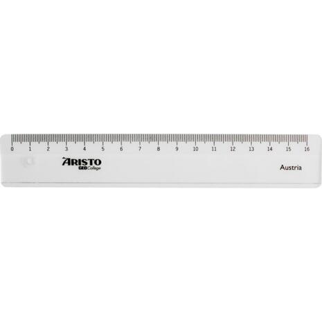 Χάρακας πλαστικός Aristo AR23017 16cm