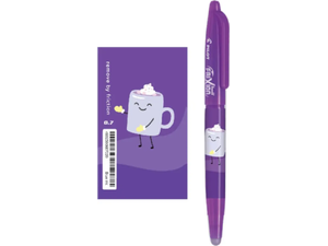 Στυλό Pilot Frixion Ball Sweet Paradise Purple Cocoa 0.7mm μπλε γραφή