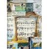 Ημερολόγιο ημερήσιο 2027 Contax Music Notes σκληρόδετο 10x14cm - 56751