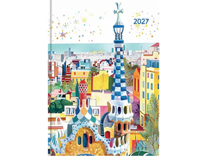 Ημερολόγιο ημερήσιο 2027 Contax Barcelona σκληρόδετο 10x14cm - 56353