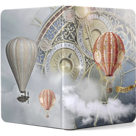 Ημερολόγιο ημερήσιο 2027 Contax Hor Air Baloon σκληρόδετο 14x21cm - 57607