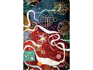Ημερολόγιο ημερήσιο 2027 Contax Wassily Kandinsky - Movement σκληρόδετο 14x21cm - 57217