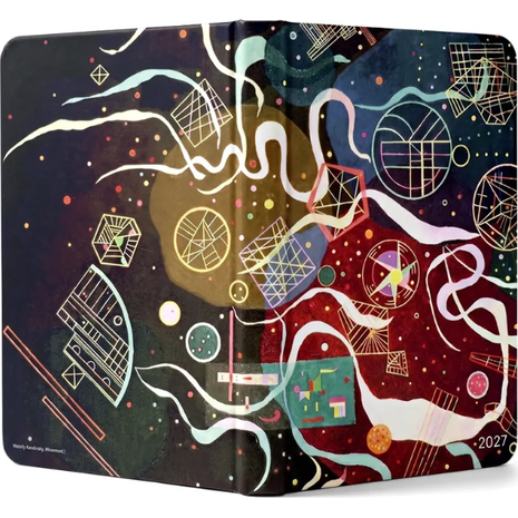 Ημερολόγιο ημερήσιο 2027 Contax Wassily Kandinsky - Movement σκληρόδετο 14x21cm - 57217