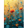 Ημερολόγιο ημερήσιο 2027 Contax Flowers σκληρόδετο 10x14cm - 56417