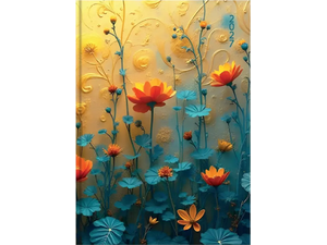 Ημερολόγιο ημερήσιο 2027 Contax Flowers σκληρόδετο 10x14cm - 56417