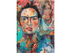 Ημερολόγιο ημερήσιο 2027 Contax Frida Kahlo σκληρόδετο 10x14cm - 56208