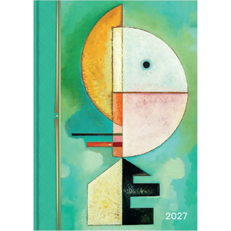 Ημερολόγιο ημερήσιο 2027 Contax Wassily Kandinsky - Upward σκληρόδετο 10x14cm - 56127