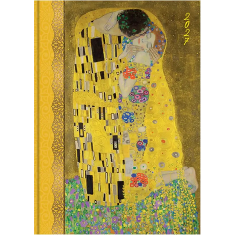Ημερολόγιο ημερήσιο 2027 Contax Gustav Klimt - The Kiss σκληρόδετο 10x14cm -56101
