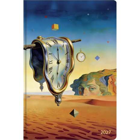Ημερολόγιο ημερήσιο 2027 Contax Salvador Dalí - Soft Clocks σκληρόδετο 14x21cm - 57224