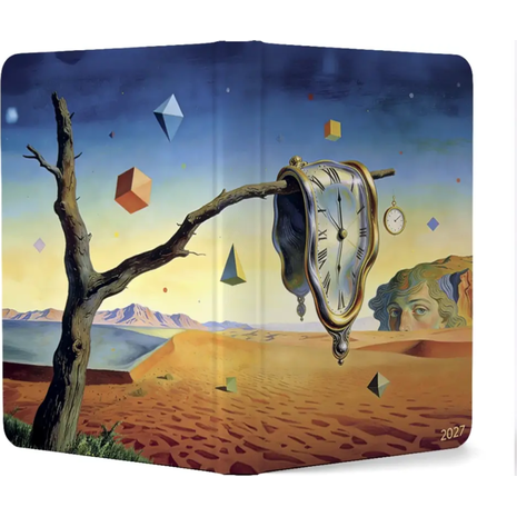 Ημερολόγιο ημερήσιο 2027 Contax Salvador Dalí - Soft Clocks σκληρόδετο 14x21cm - 57224